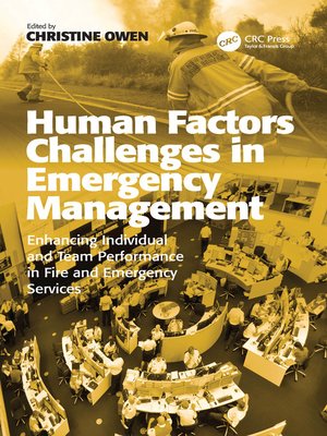 cover image of Human Factors Challenges in Emergency Management